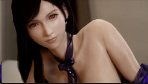 【Juicyneko】蒂法の性欲解放 二次元痴女激突篇